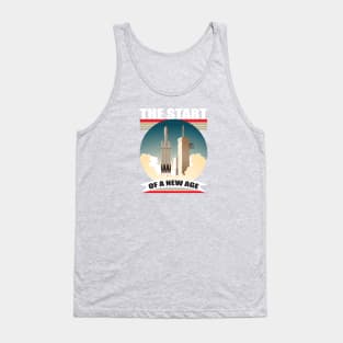 Falcon Heavy "The Start of a new Age" (Celebration) Tank Top